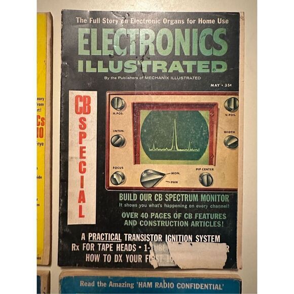 Vintage Electronics Illustrated Magazine lot of 4 1960s CB's Radios Lot Ads - Picture 4 of 16